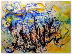 A Sandy Spot of Coral 2017 (Sold Sydney)