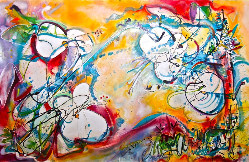 Hibiscus Inspired 2012 (sold) Commission