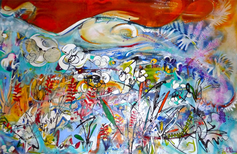 Moving Landscape 2013 (sold) Commission