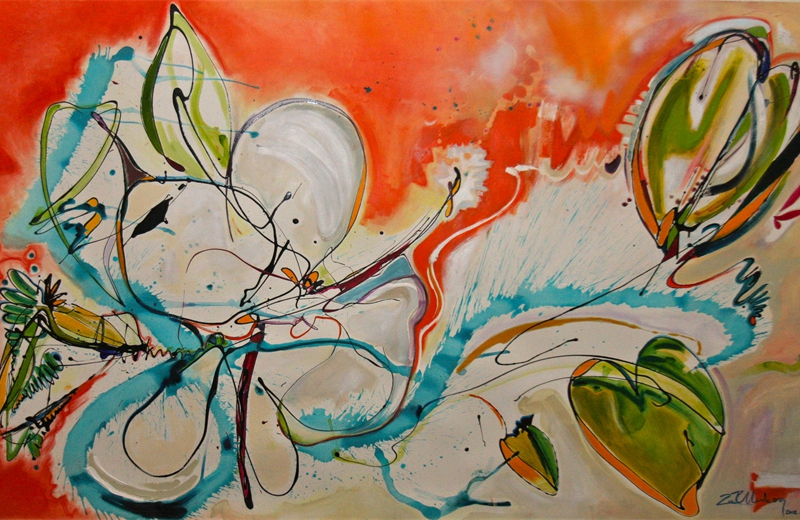 Orange Hibiscus 2012