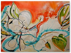 Orange Hibiscus 2012 (Sold)